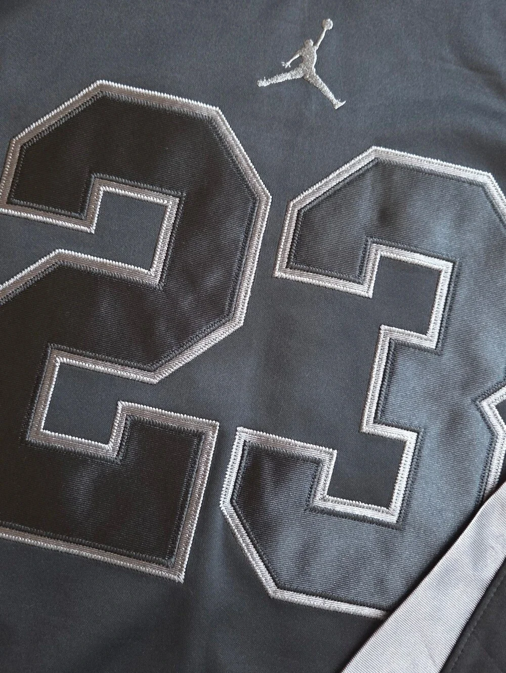 Nike Air Jordan Jumpman Brooklyn Collegiate LS Hockey Jersey Mens Size XL